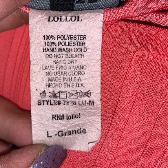 Celly K Flowy Blouse Top - Picture 6 of 10